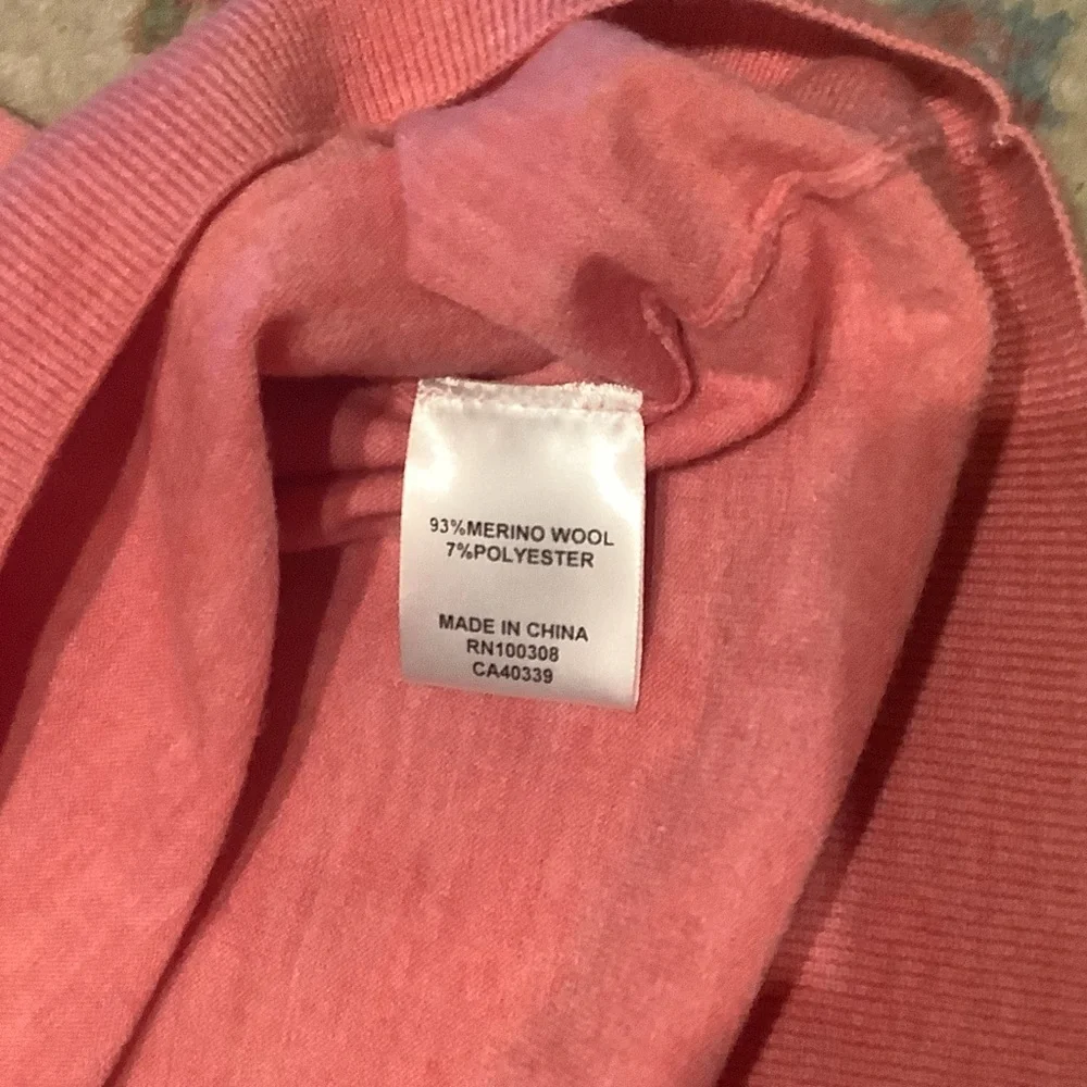 PETER MILLAR Excursionist Flex Sweater Scarlet Lily Merino Wool Men’s XL NWT - Picture 7 of 7